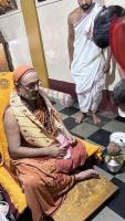 H.H. Shrimat Sadyojat Shankarashram  Swamiji's  visit to  Shri Mahabaleshwar Temple - Gokarna (21st June 2023)